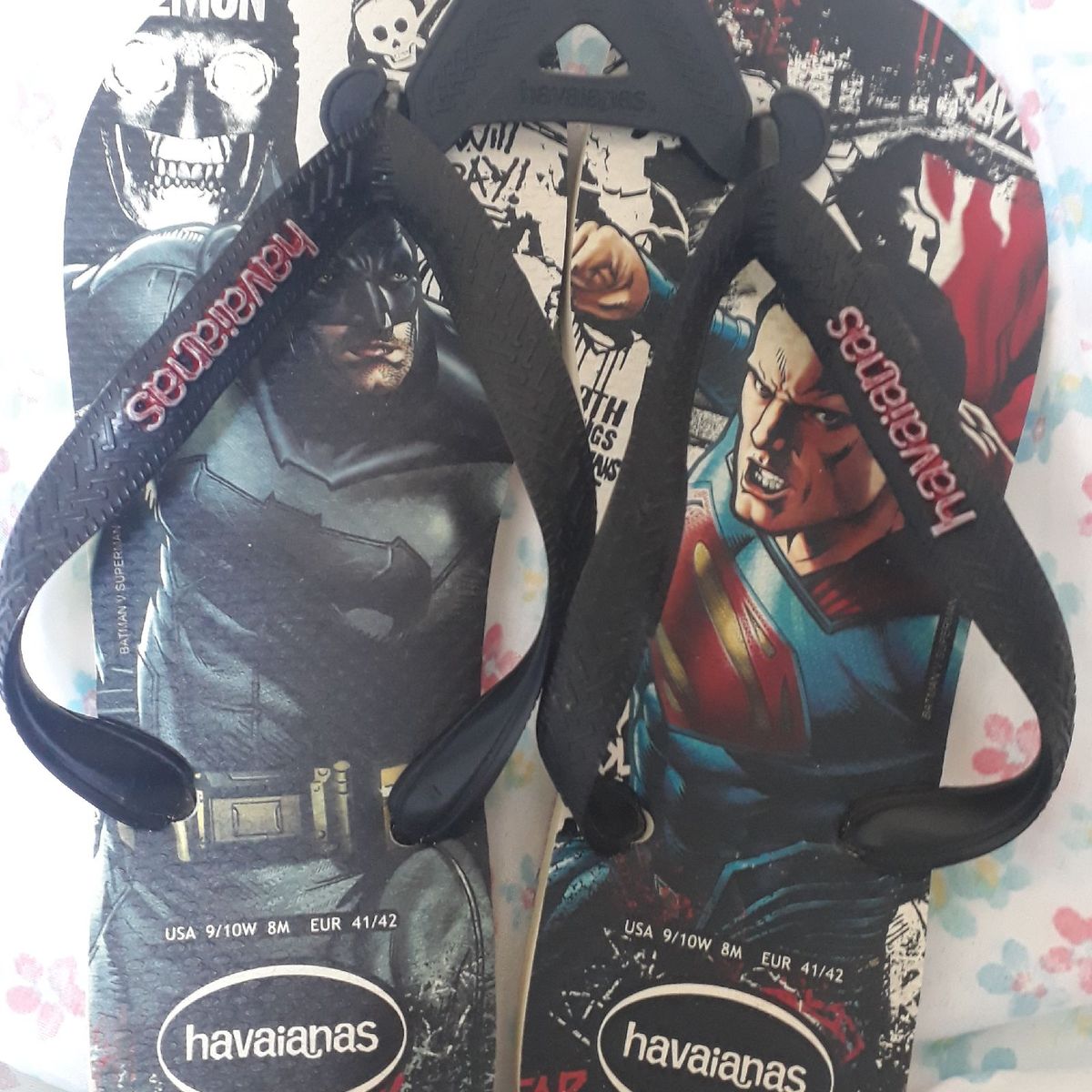 Chinelo Havaianas Batman Vs | Sandália Masculina Havaianas Nunca Usado 38138988 | enjoei