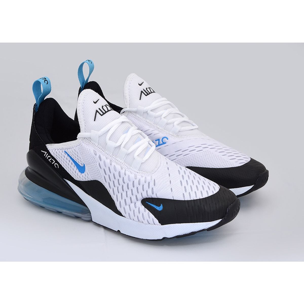 air max 270 branco e preto