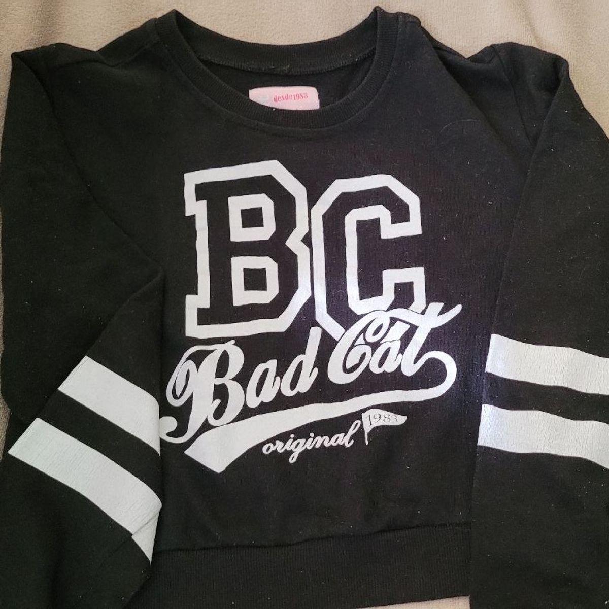 Blusa De Manga Longa Da Bad Cat