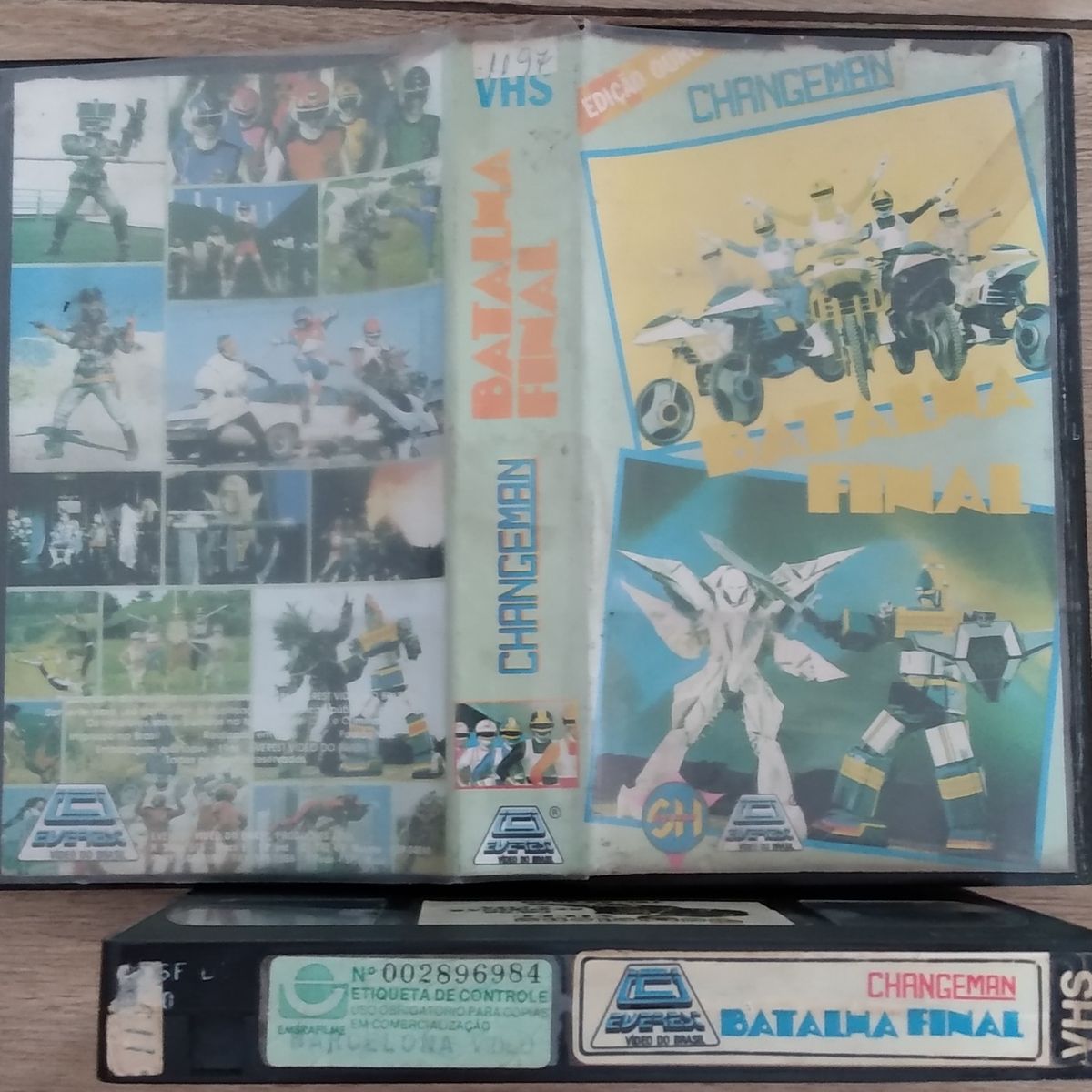Vhs Dublado Changeman - Batalha Final | Everest Usado 83659848