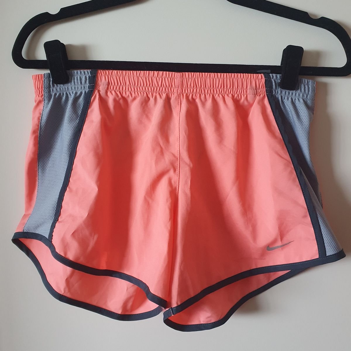 Baby pink nike store shorts