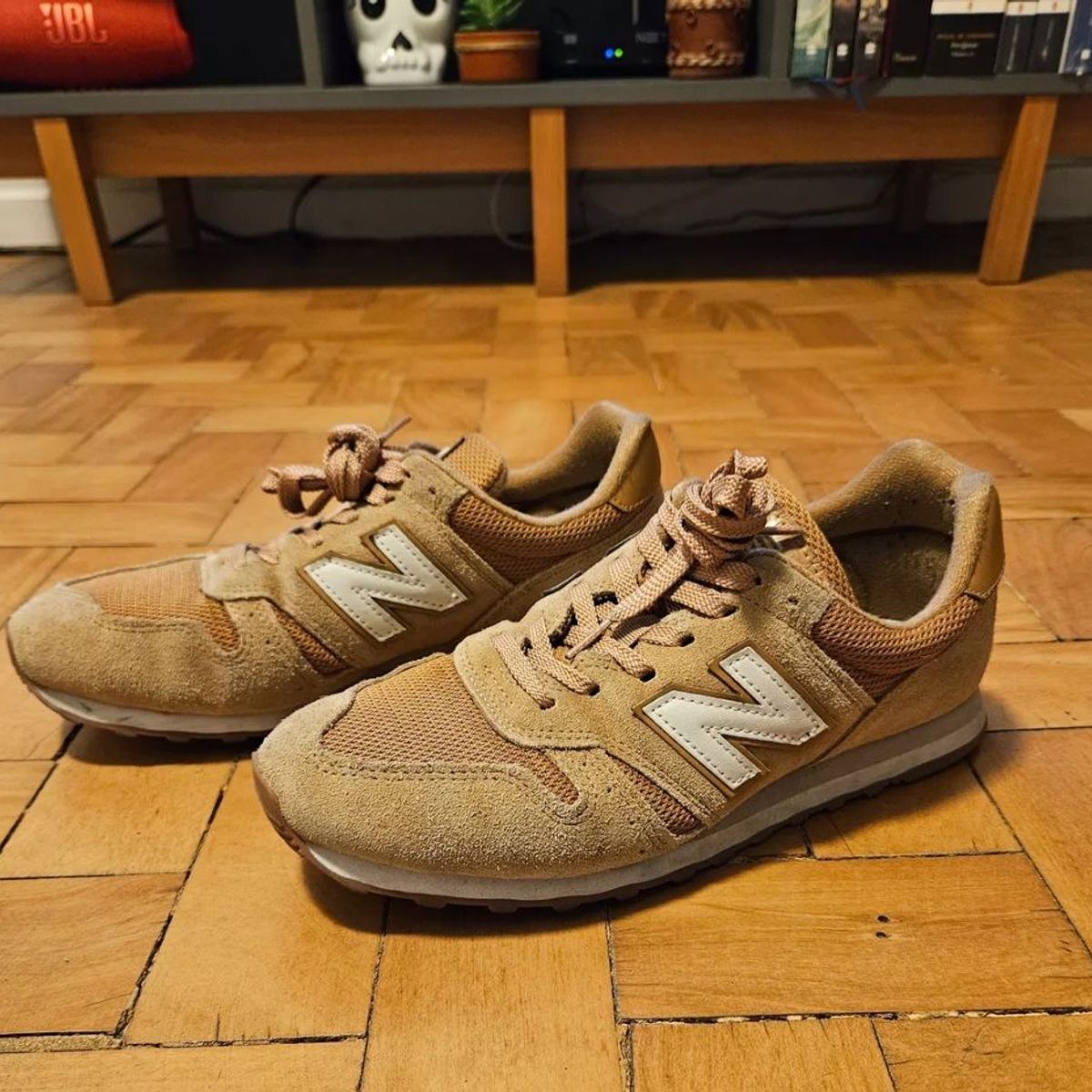 Tenis New Balance 373 Caramelo New Balance Usado 106766869 enjoei