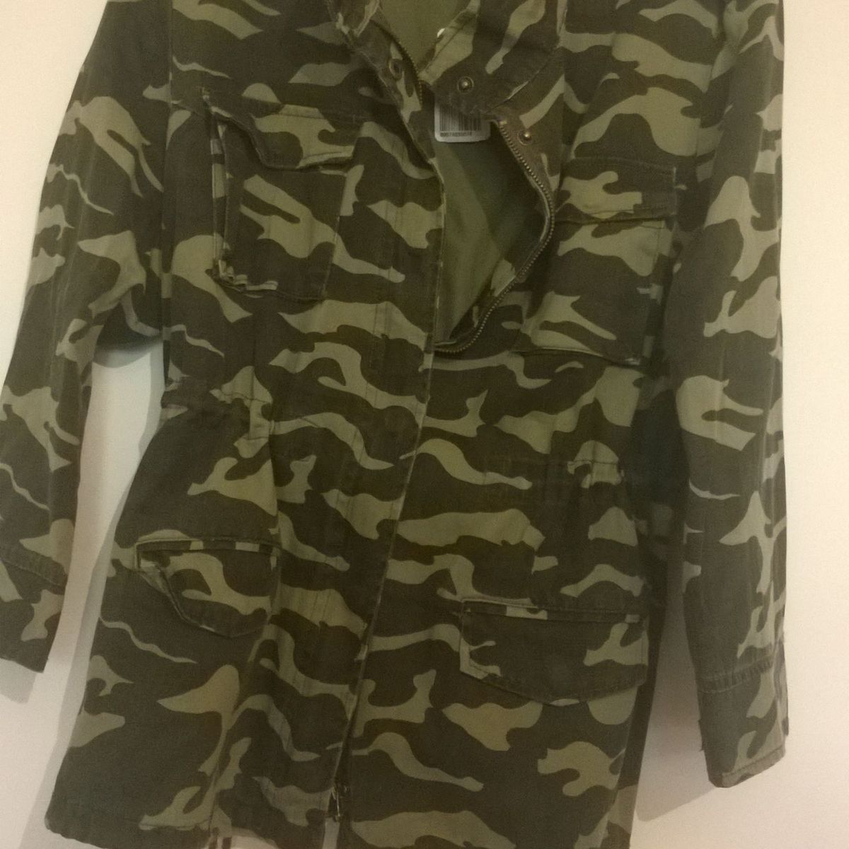 casaco camuflado feminino forever 21