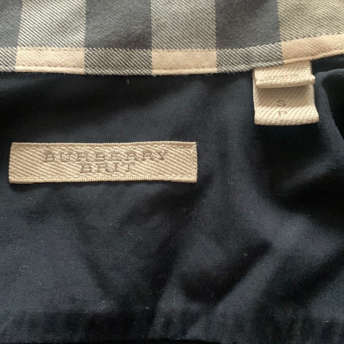 Burberry Camisa Algodão Xadrez Vintage - Original São Paulo