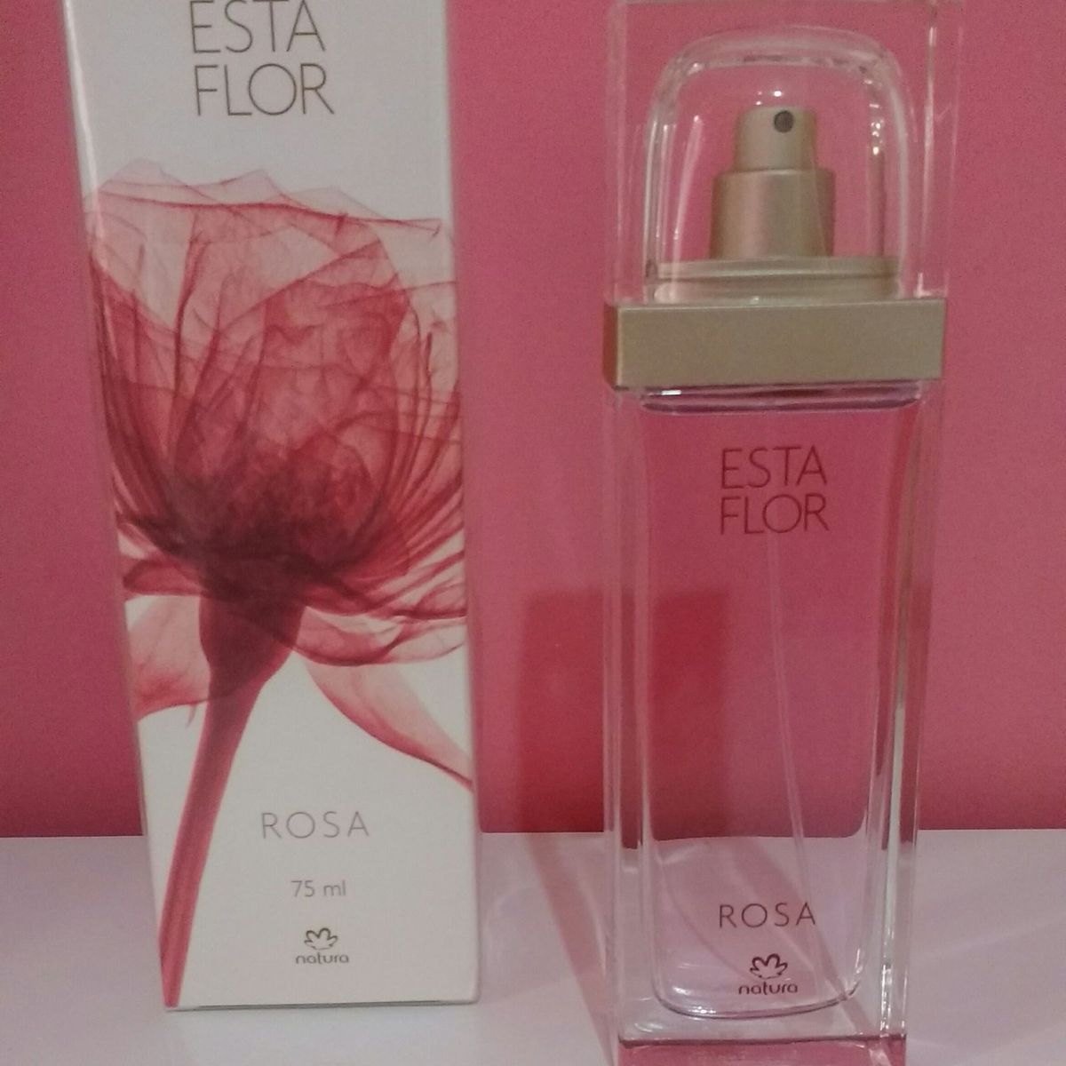 Novo/Lacrado) Deo Parfum Esta Flor Rosa Natura 75ml | Perfume Feminino  Natura Nunca Usado 30181511 | enjoei