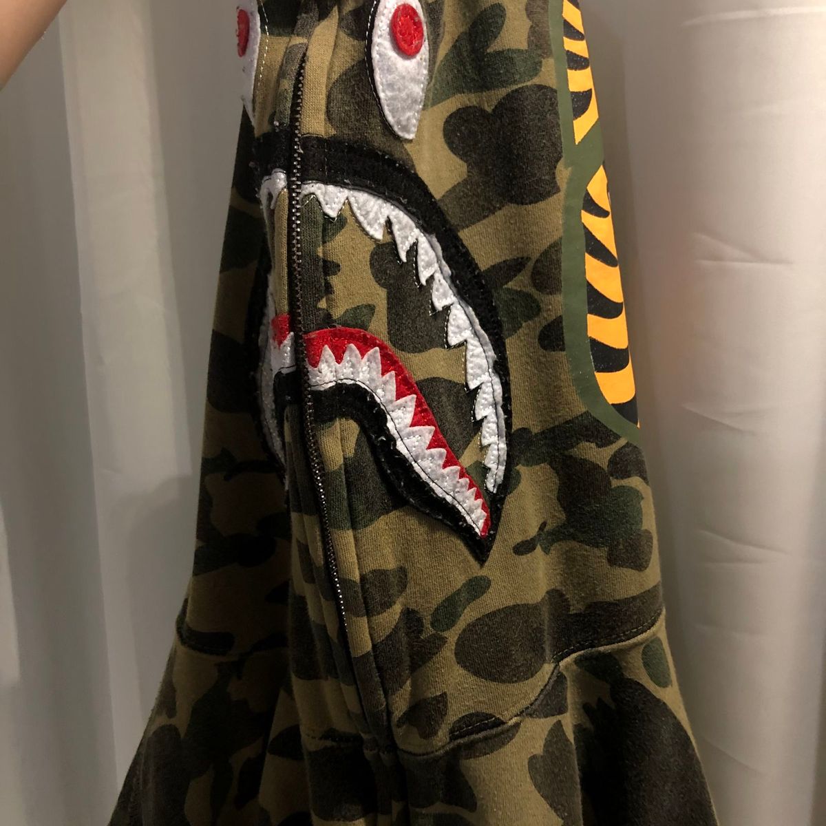 casaco bape camuflado