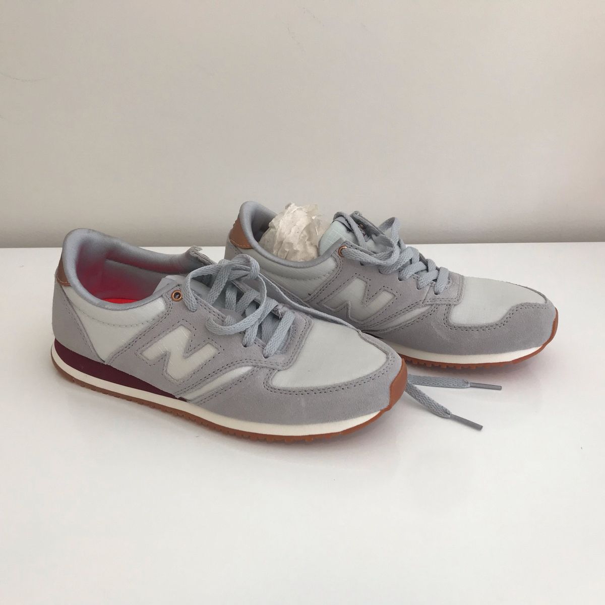 new balance 200 couro marrom