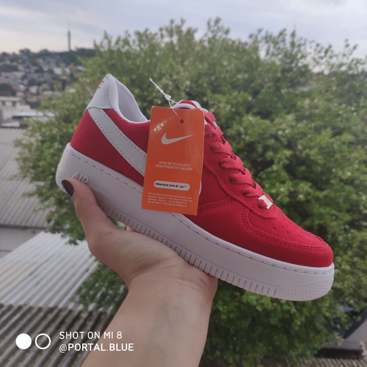 air force preto veludo