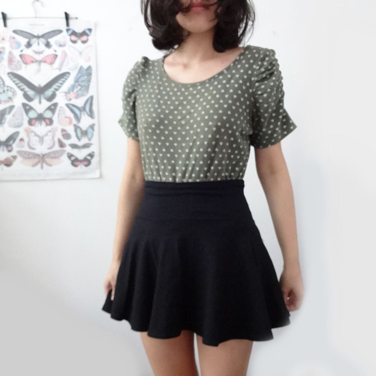 saia rodada de malha