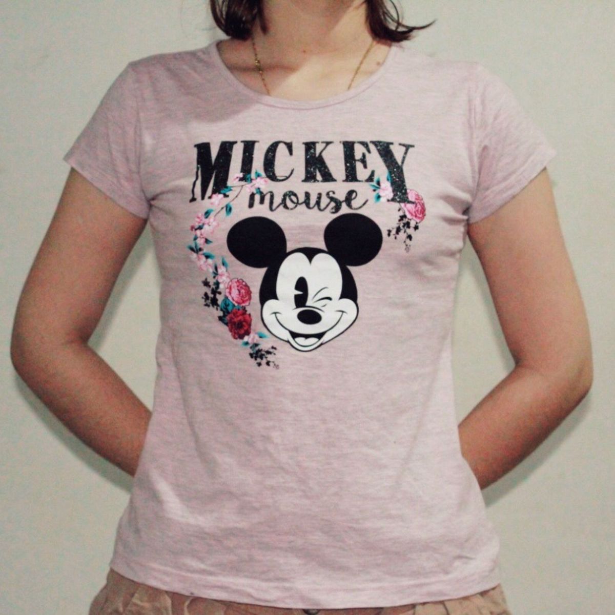 blusa mickey c&a