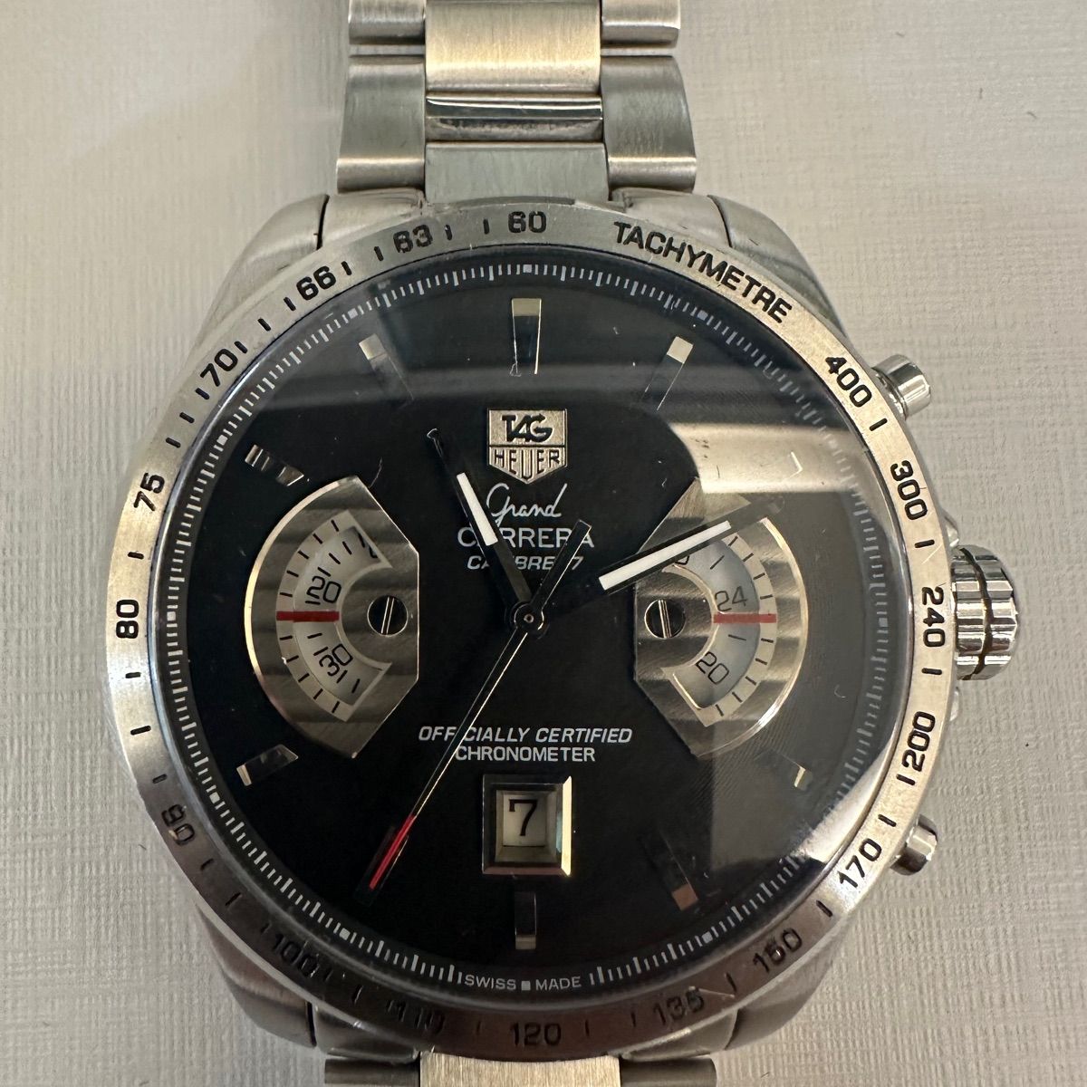 Relogio Tag Grand Carrera Rel gio Masculino Tag Heuer Usado 88017859 enjoei