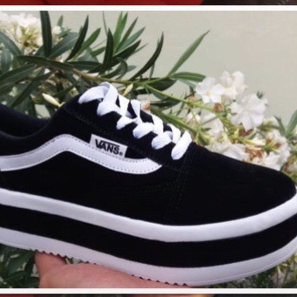 tenis vans sola alta original