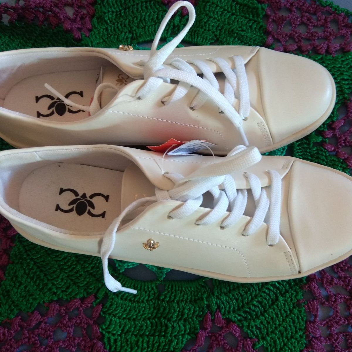 tenis branco cravo e canela renner