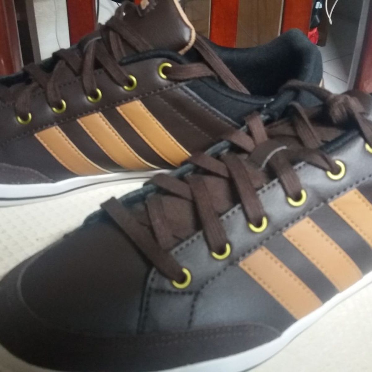 tênis couro adidas cacity masculino