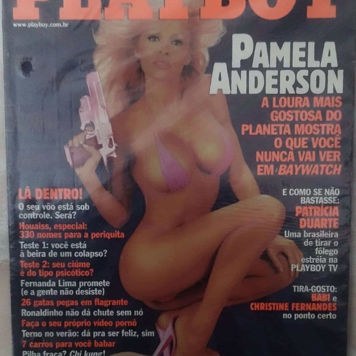 Revista Playboy - Pamela Anderson - Outubro 2001 | Playboy Usado 101202562  | enjoei