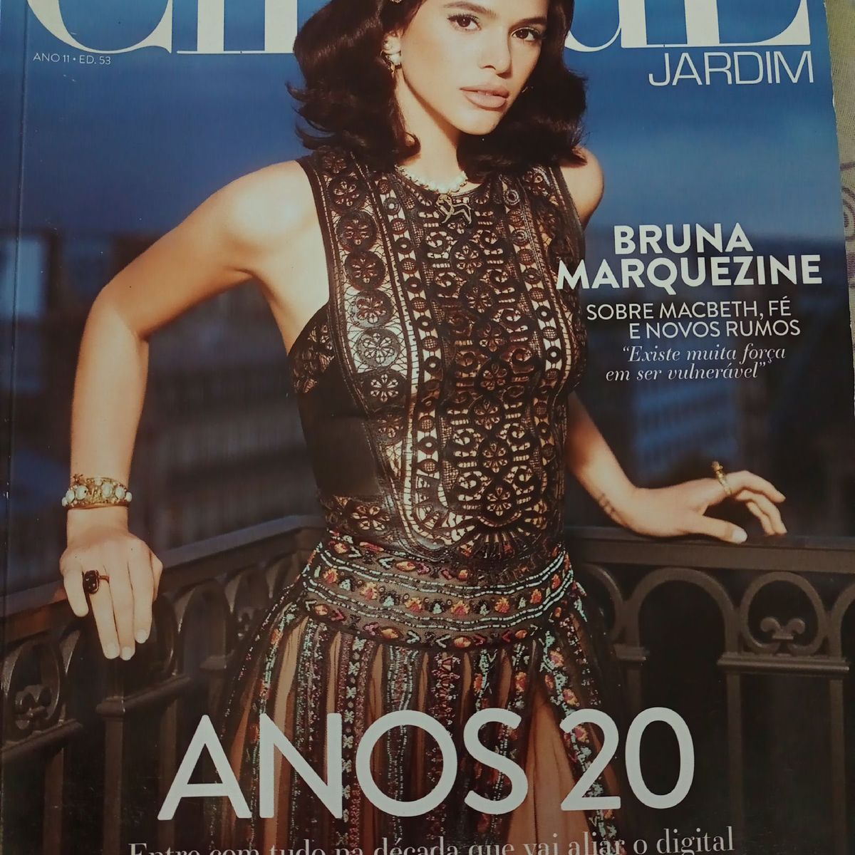 Revista Cidade Jardim com Bruna Marquezine Na Capa, Livro Revista Usado  64212667