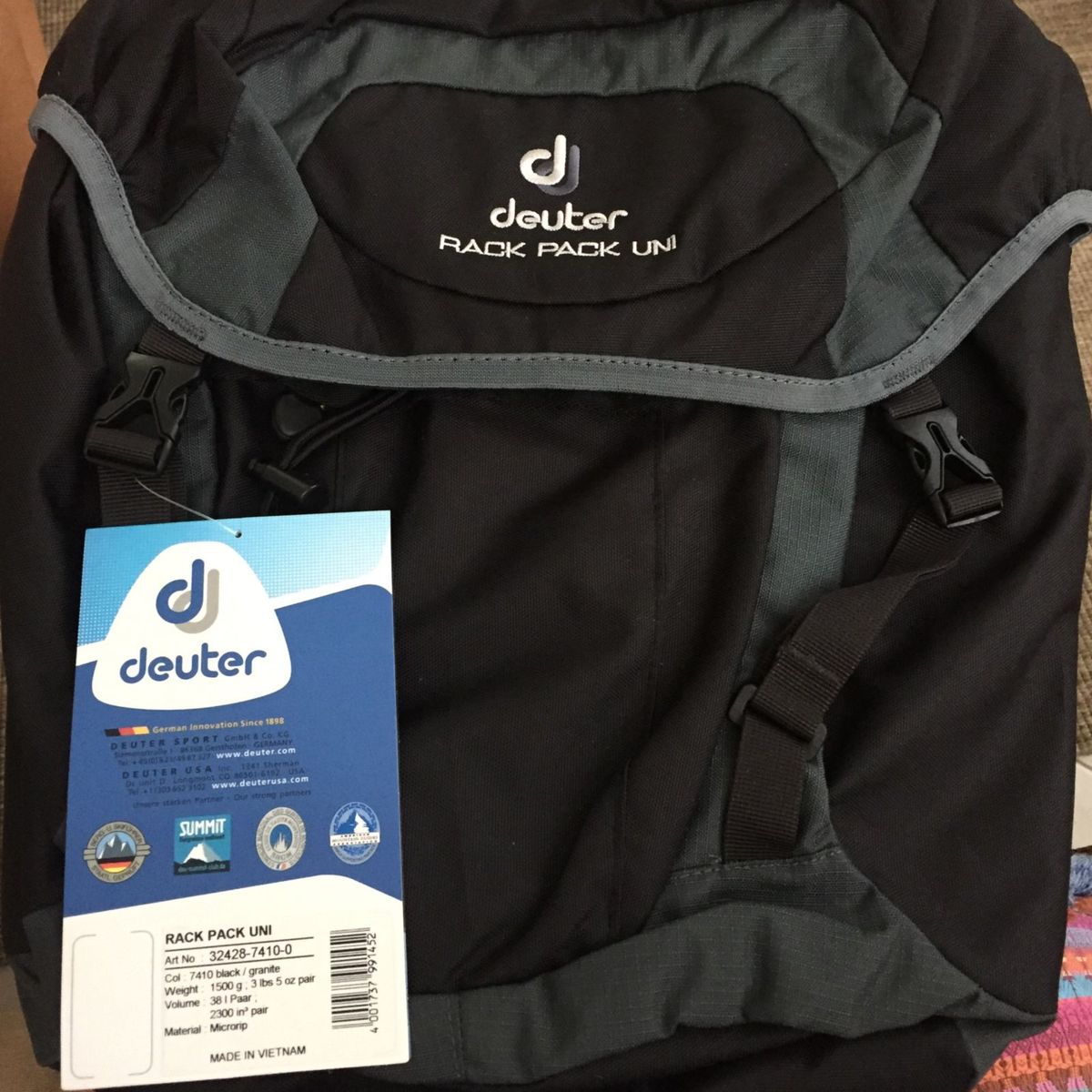 deuter rack pack uni