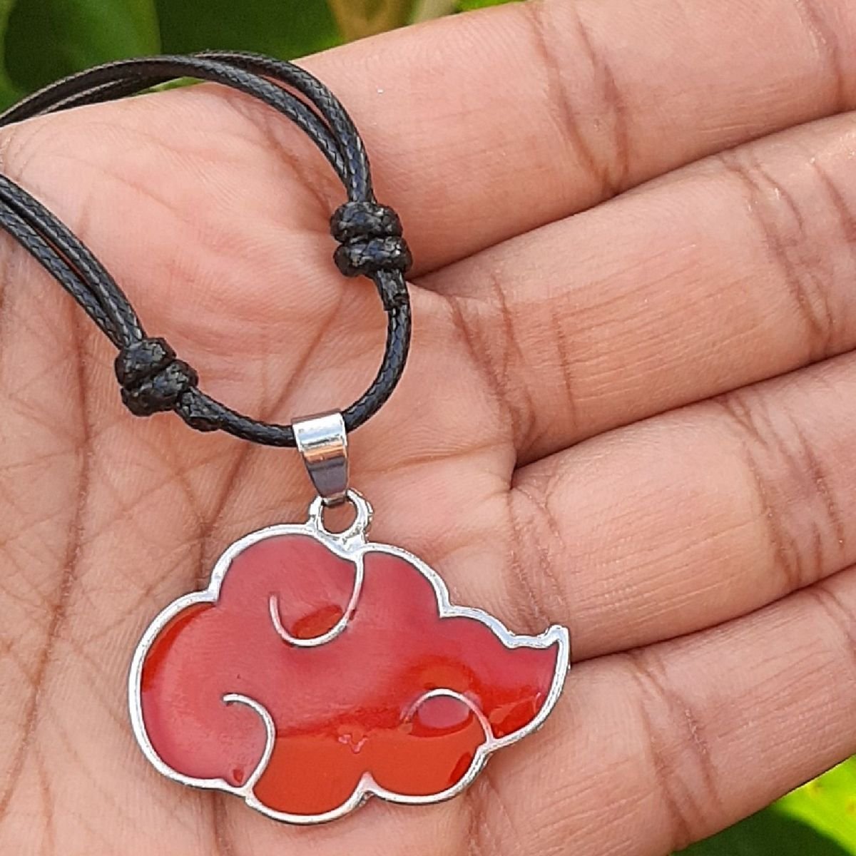 Cordão Naruto, Nuvem Akatsuki, Bijuteria Feminina Exclusive Nunca Usado  53740040