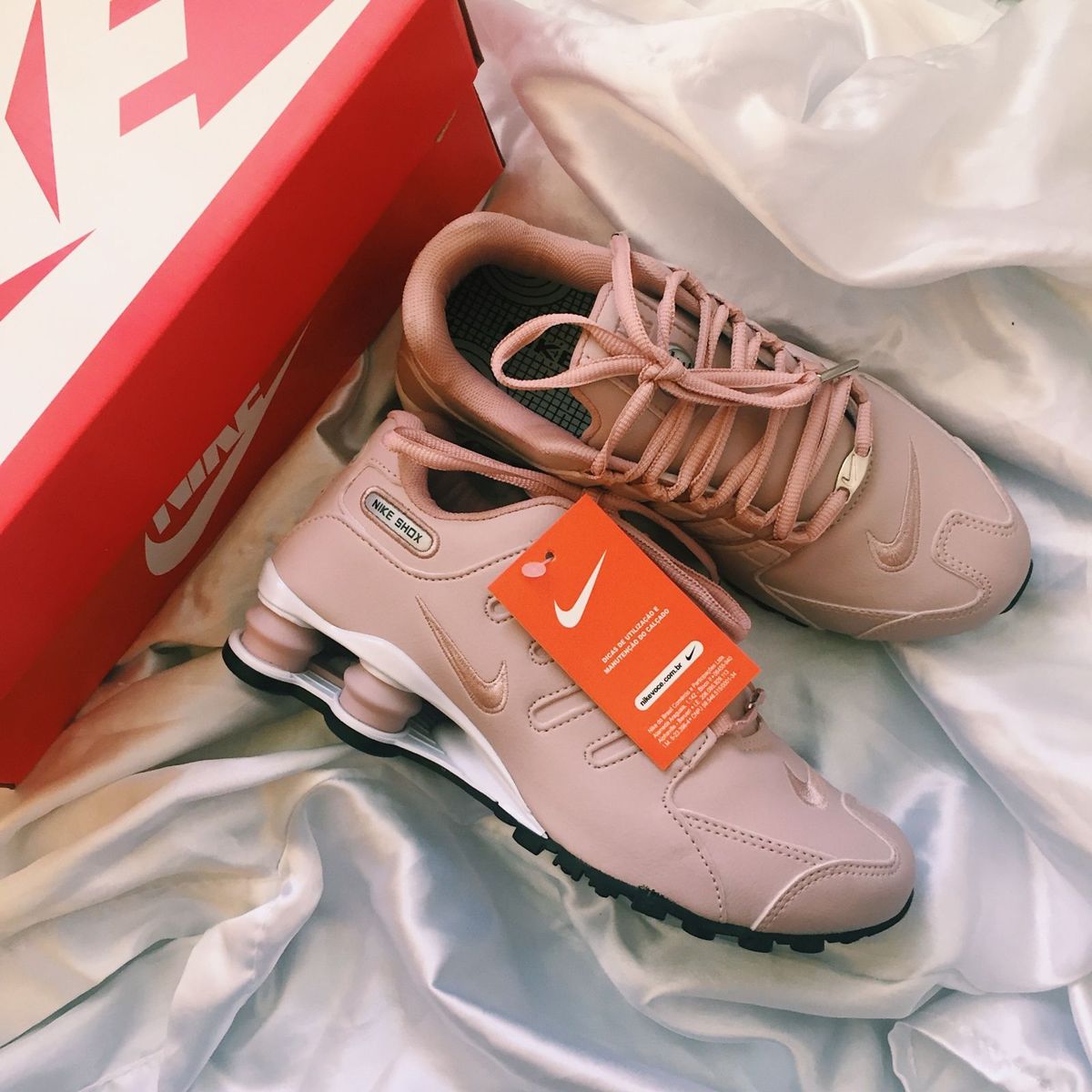 tenis nike shox rose