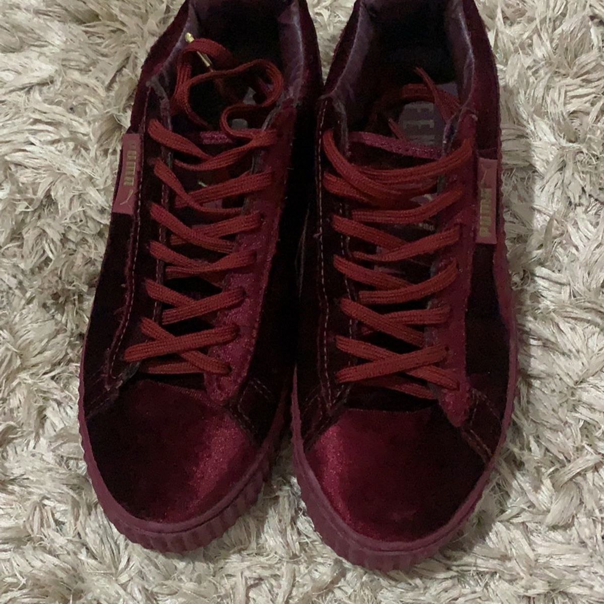 tenis puma de veludo