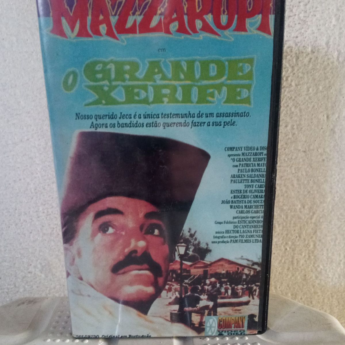 Vhs Filme Mazzaropi O Grande Xerife