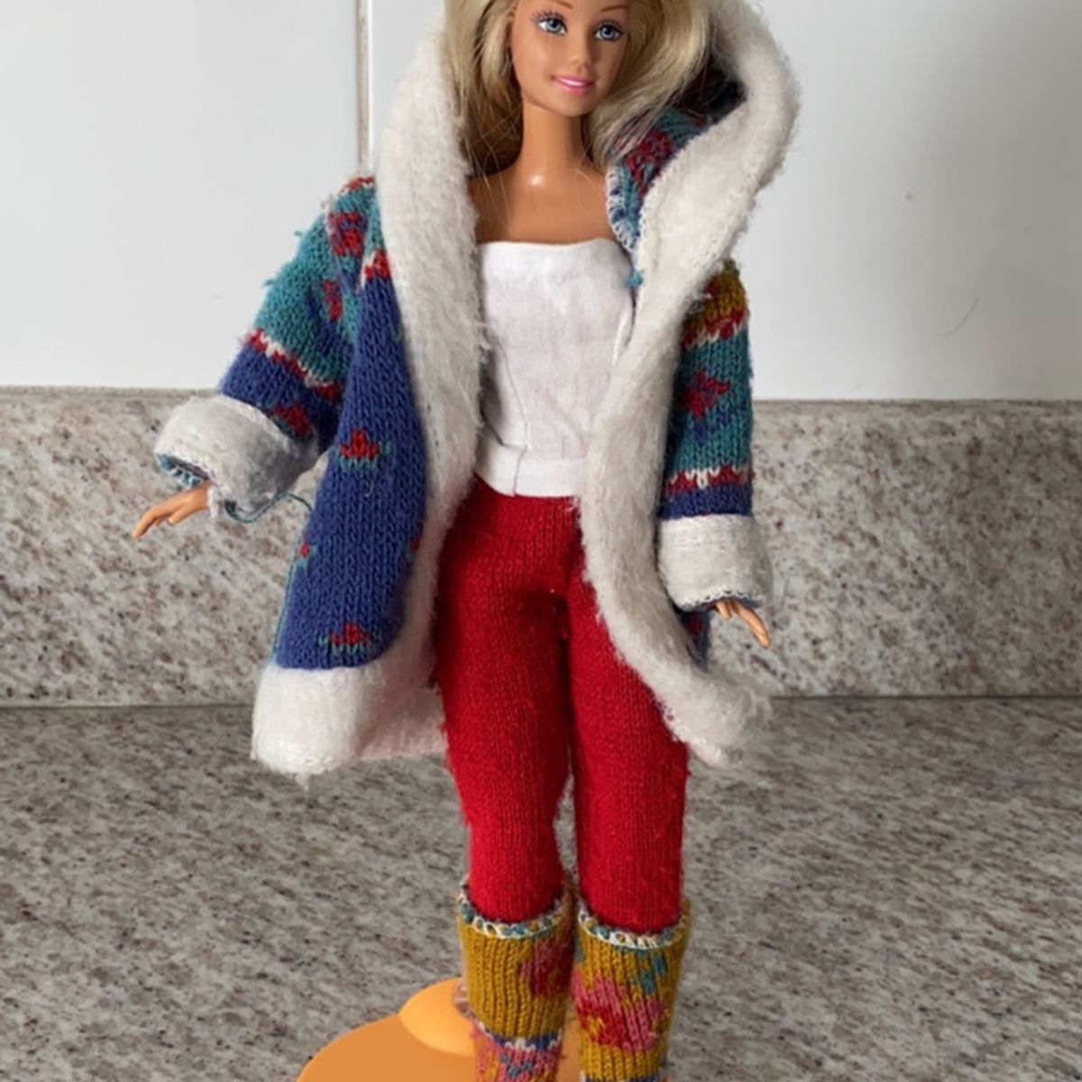 Barbie Roupas Fashion Casaco de Inverno Rosa - Mattel | Brinquedo Mattel  Usado 90294216 | enjoei