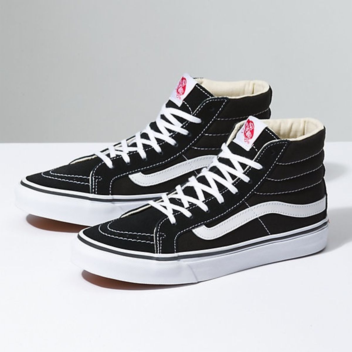 vans cano medio preto