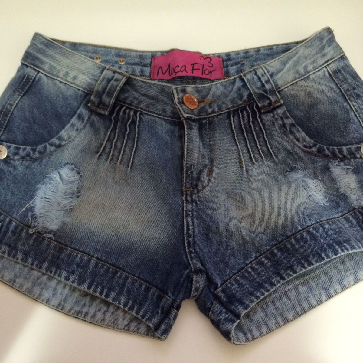 short moça flor