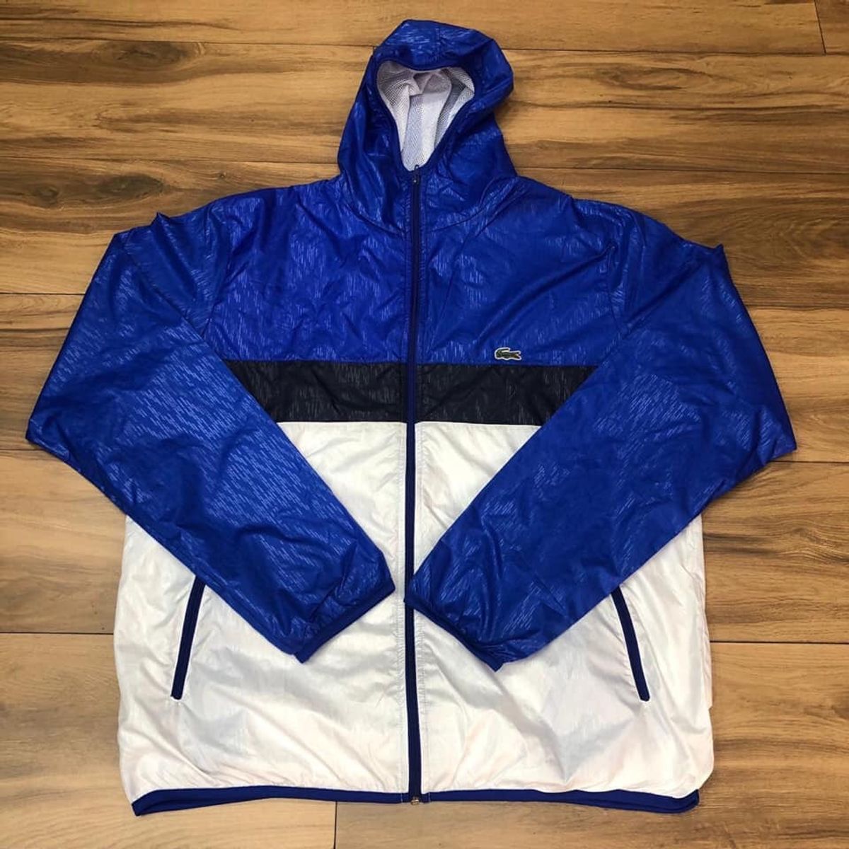jaqueta da lacoste corta vento