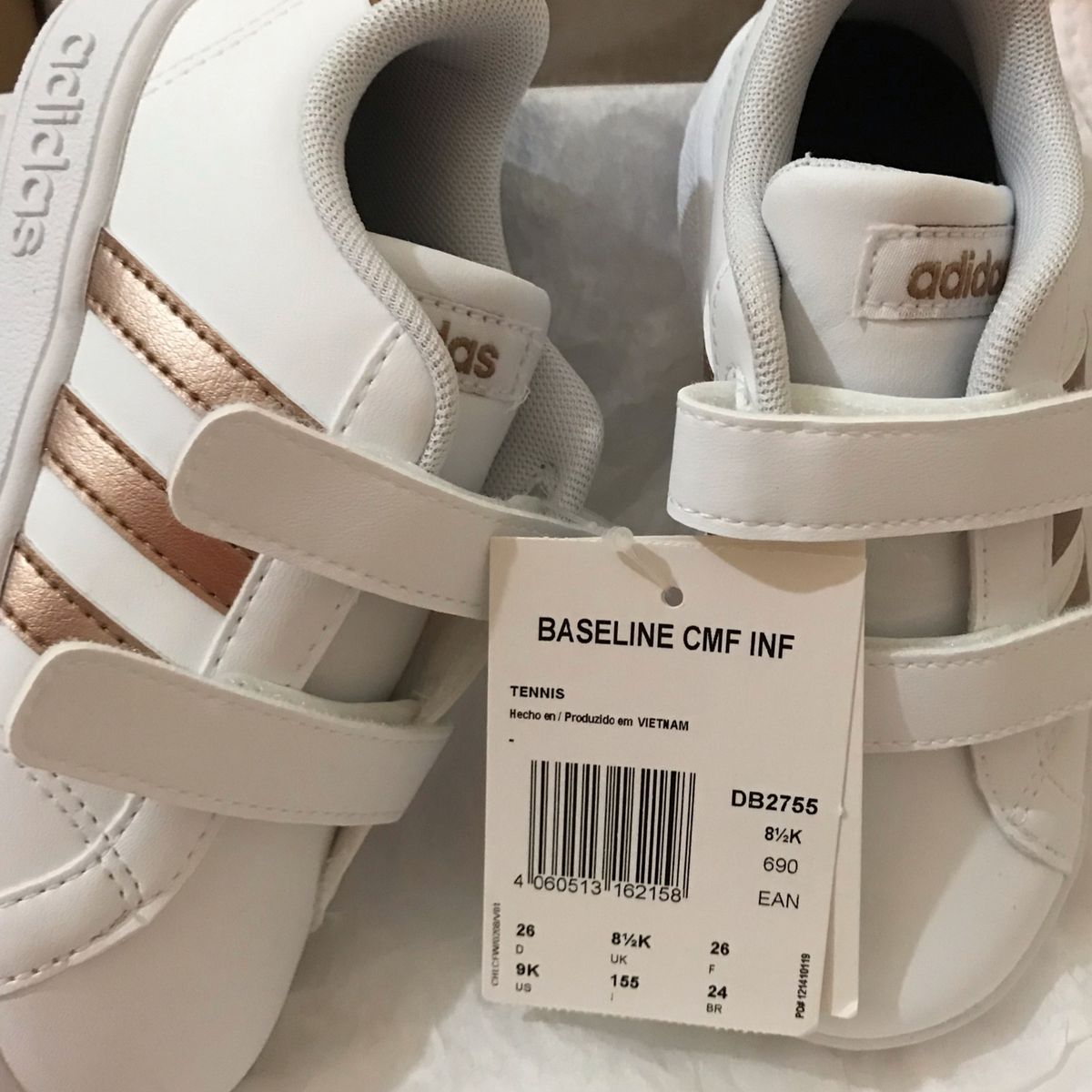 tenis infantil adidas baseline
