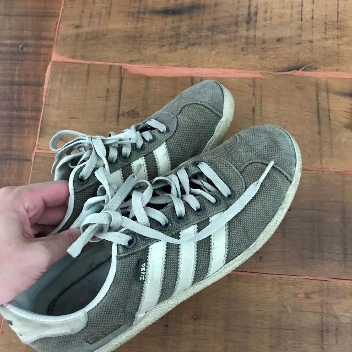 tenis adidas hemp verde