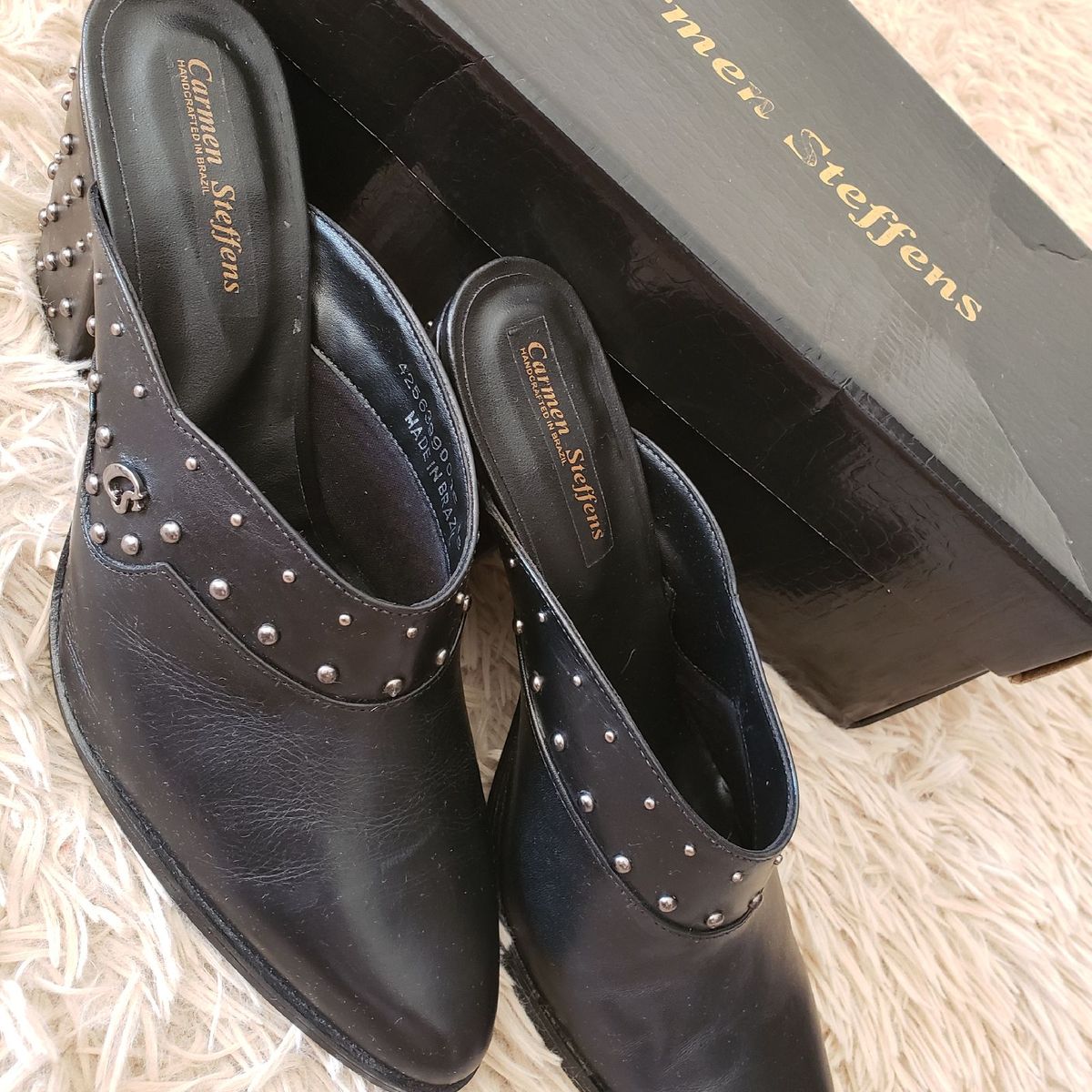 sapato mule carmen steffens