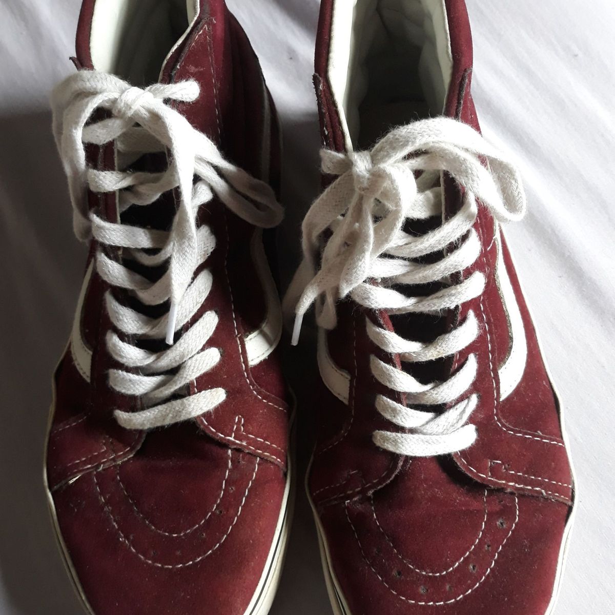 tenis vans vinho cano alto