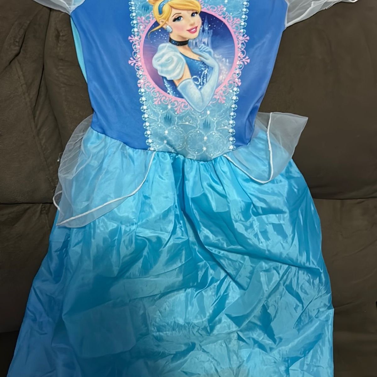 Vestido Fantasia Cinderela, Roupa Infantil para Menina Yamp! Usado  87823557