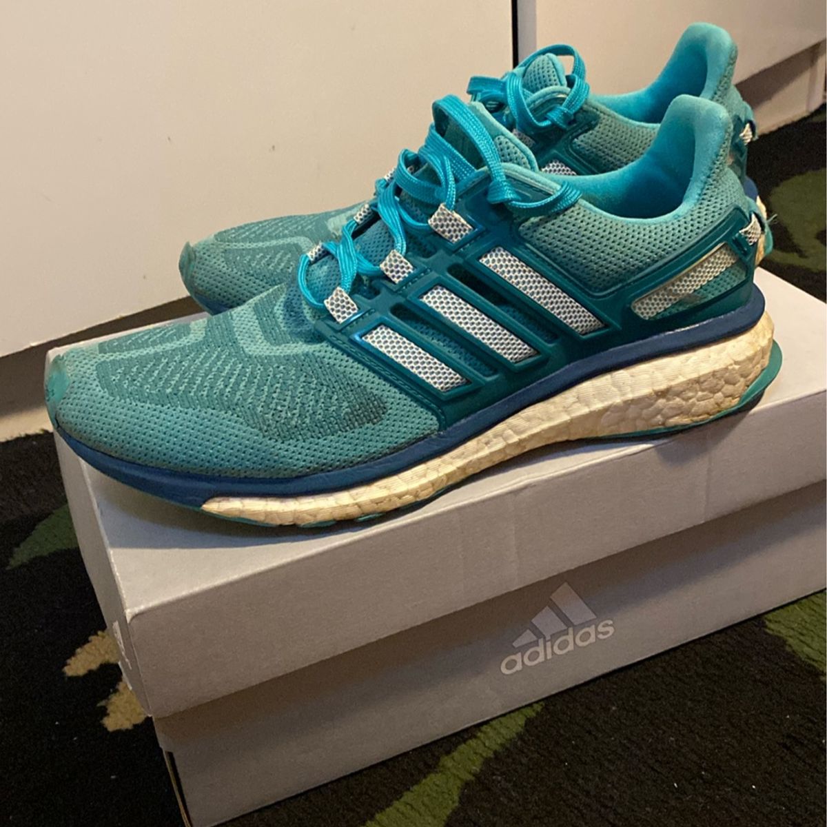 Adidas energy boost clearance verde militar