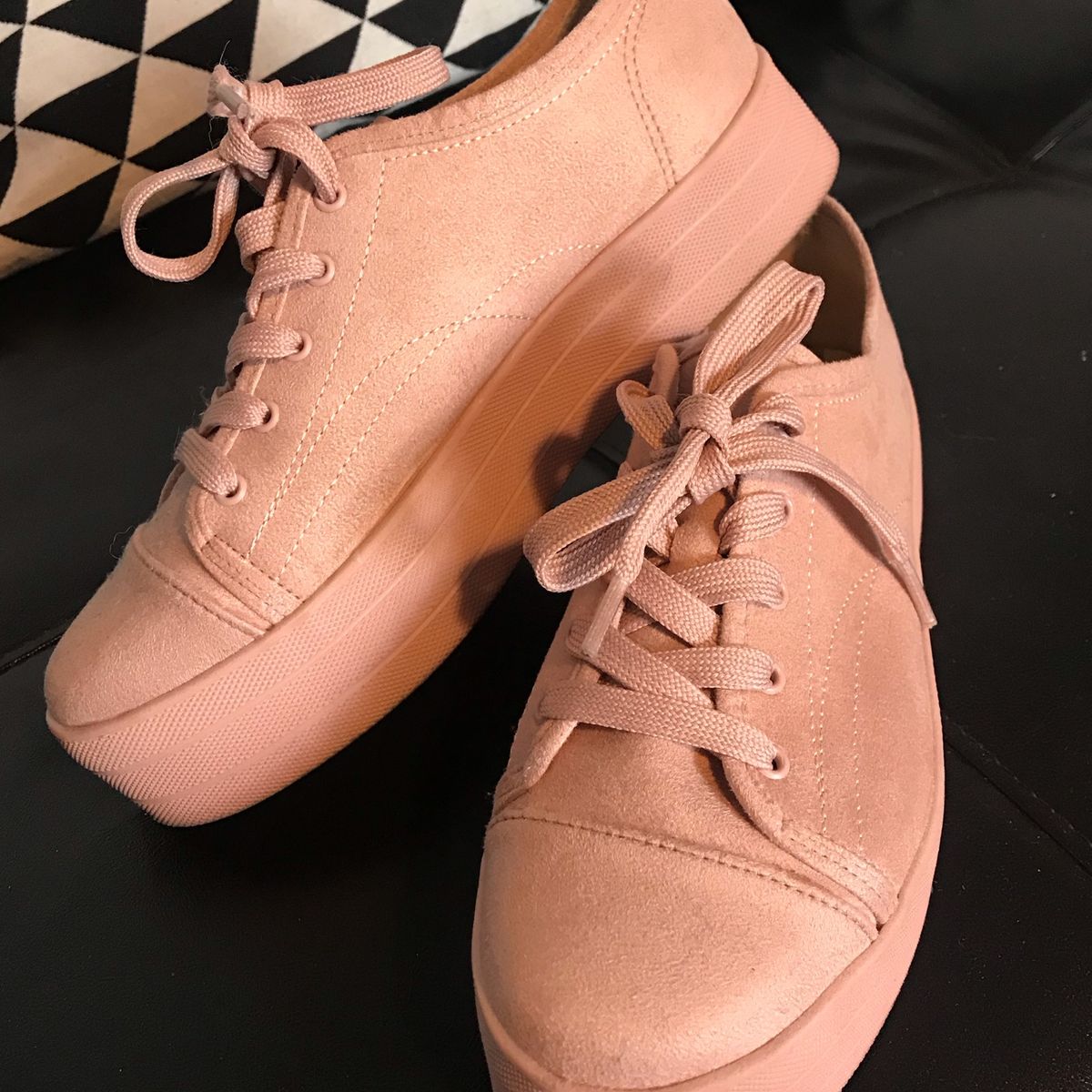 tenis moleca rosa bebe