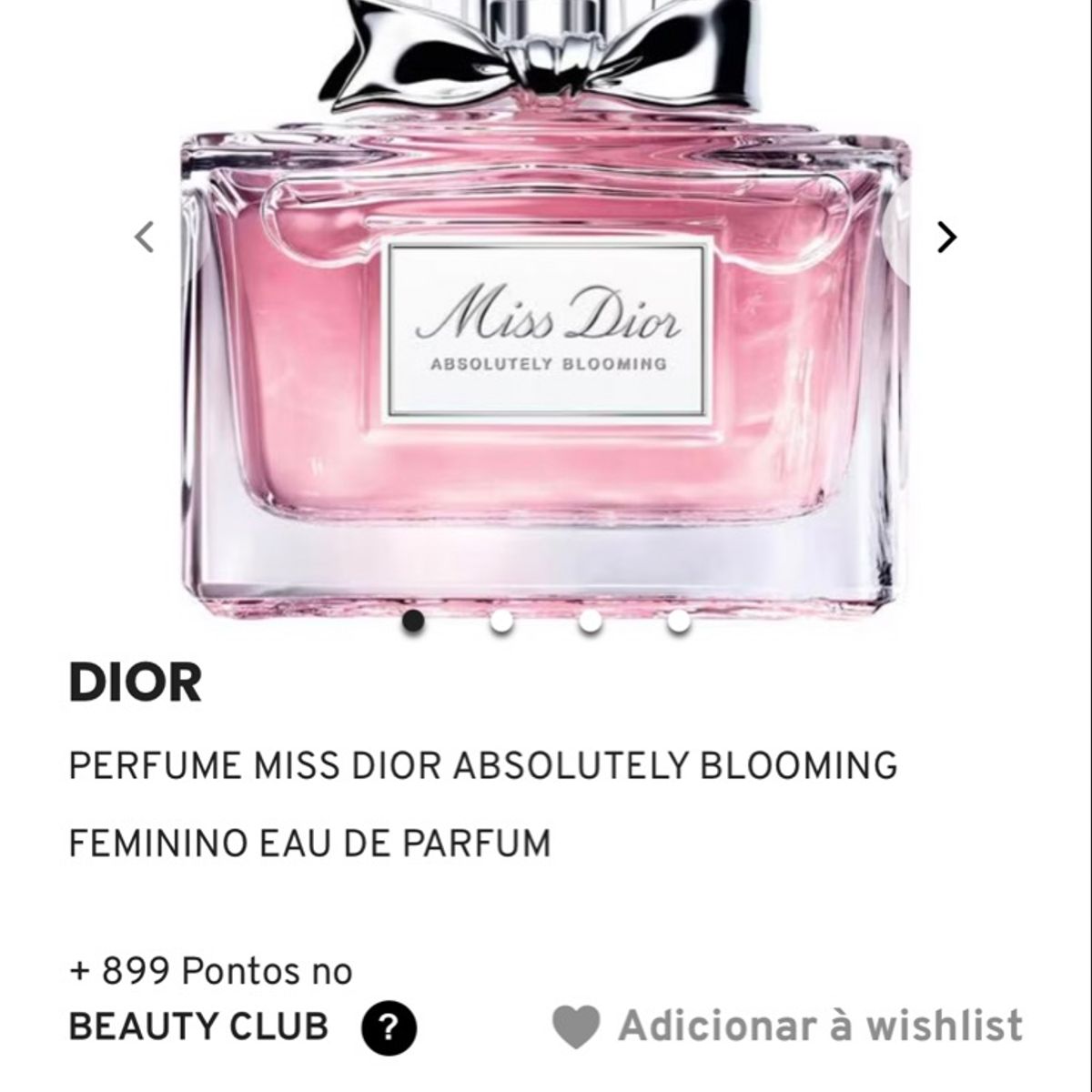 DIOR Miss Dior Absolutely Blooming Eau de Parfum para mulheres