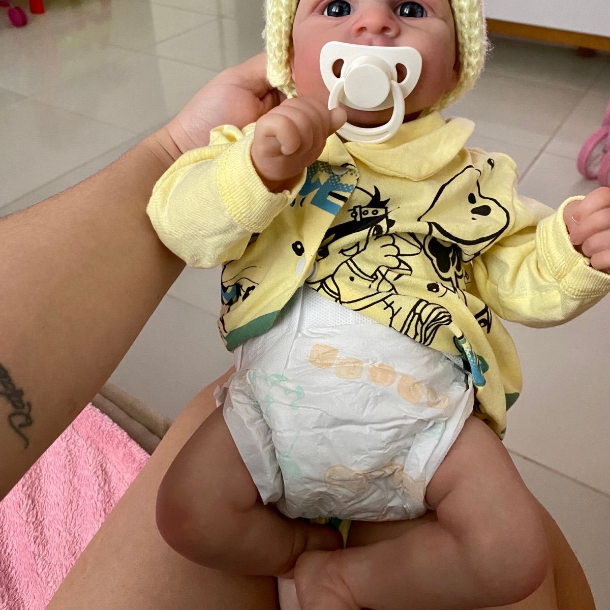 Bebê Reborn Hiper Realista, Barato, Brinquedo Bebê Reborn Nunca Usado  89906930