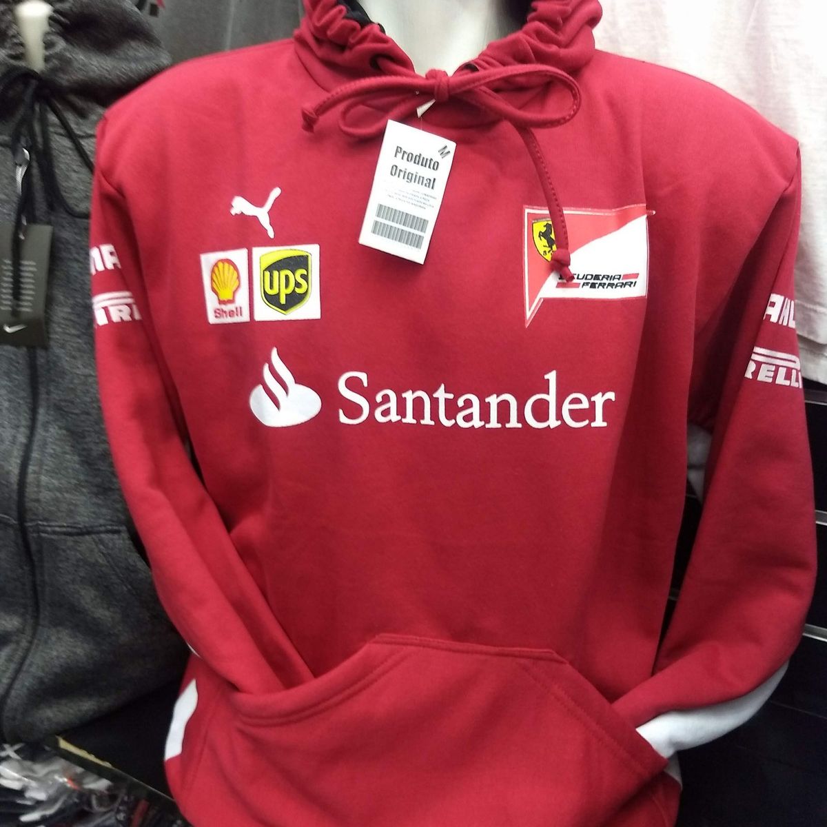 blusa de frio da santander original