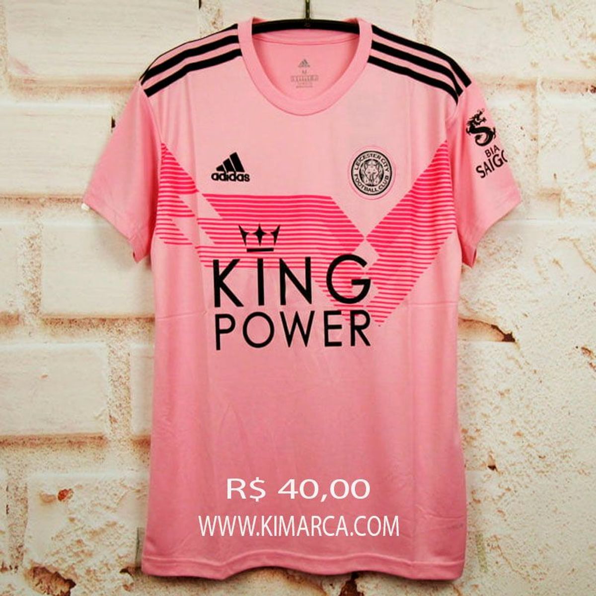 Camisa Leicester Rosa 2020 Camisa Feminina Leicester Nunca Usado 41540476 enjoei