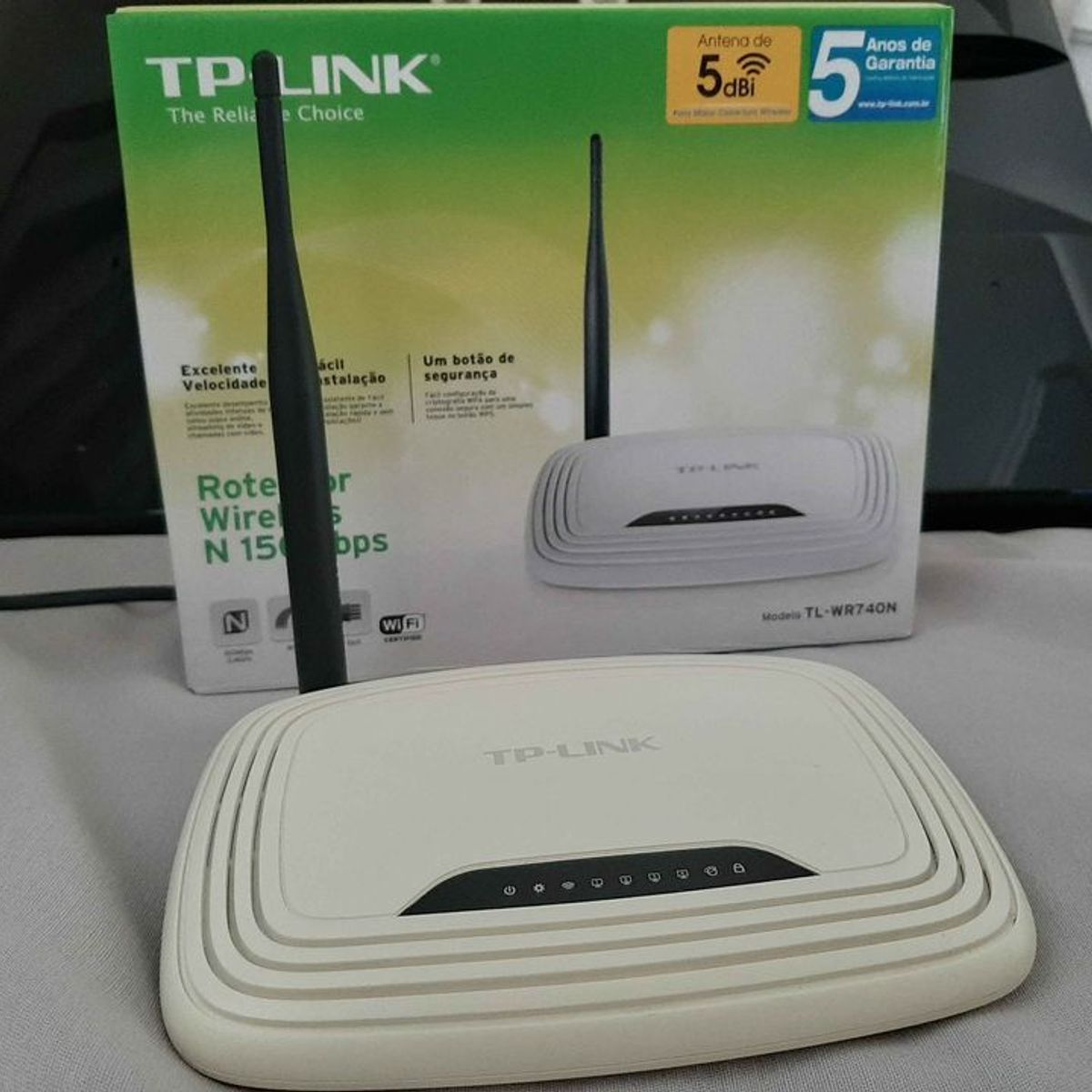 Roteador Tp Link Tl Wr740n Tp Link Usado 49126147 enjoei