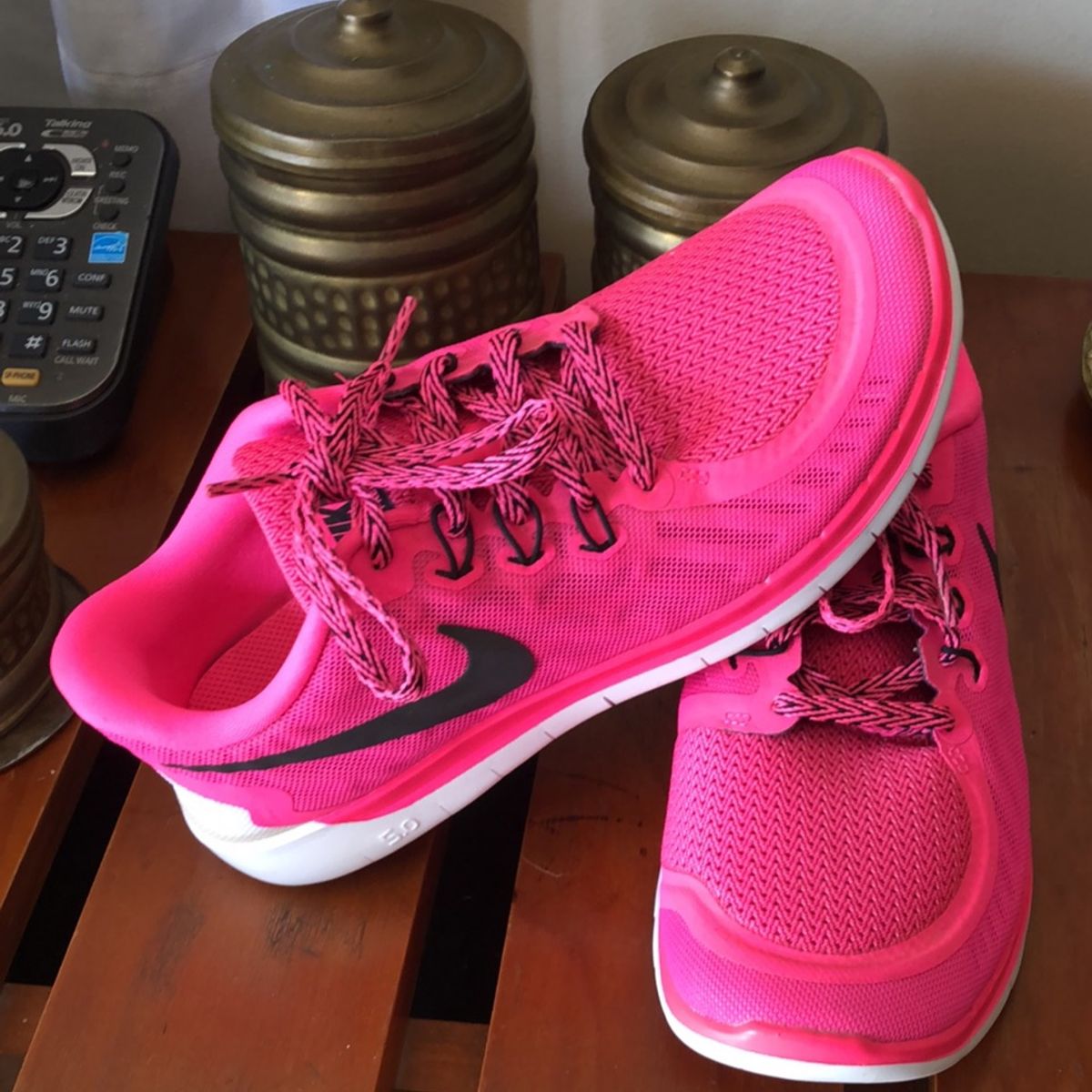 Pink Nike Free.