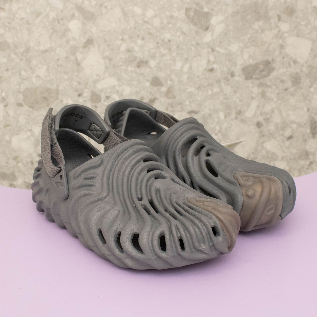 Crocs Salehe Bembury X The Pollex Clog Cinza | Salehe Bembury X