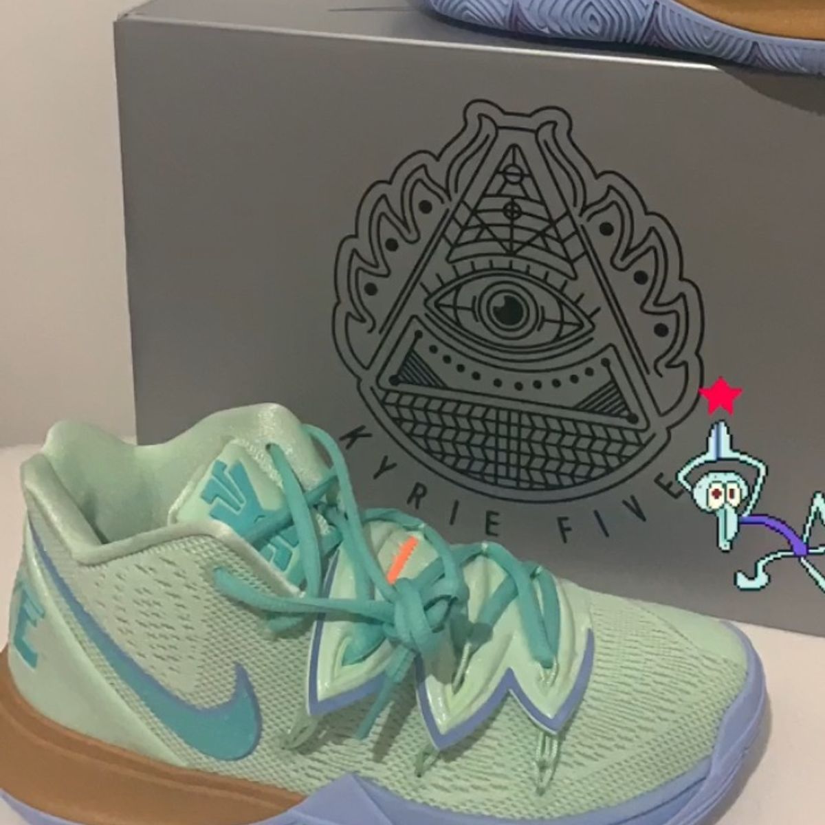 Kyrie 5 and kyrie fly trap 2 un boxing 's YouTube