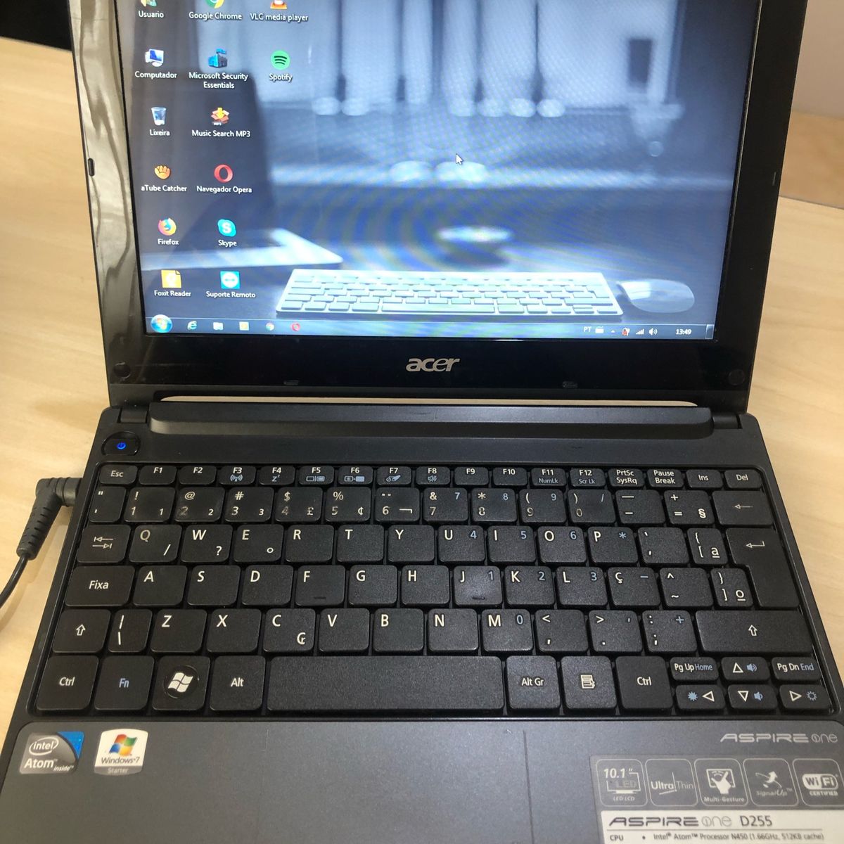 Netbook Aspire One D255 10,1 Polegadas | Computador Netbook Acer