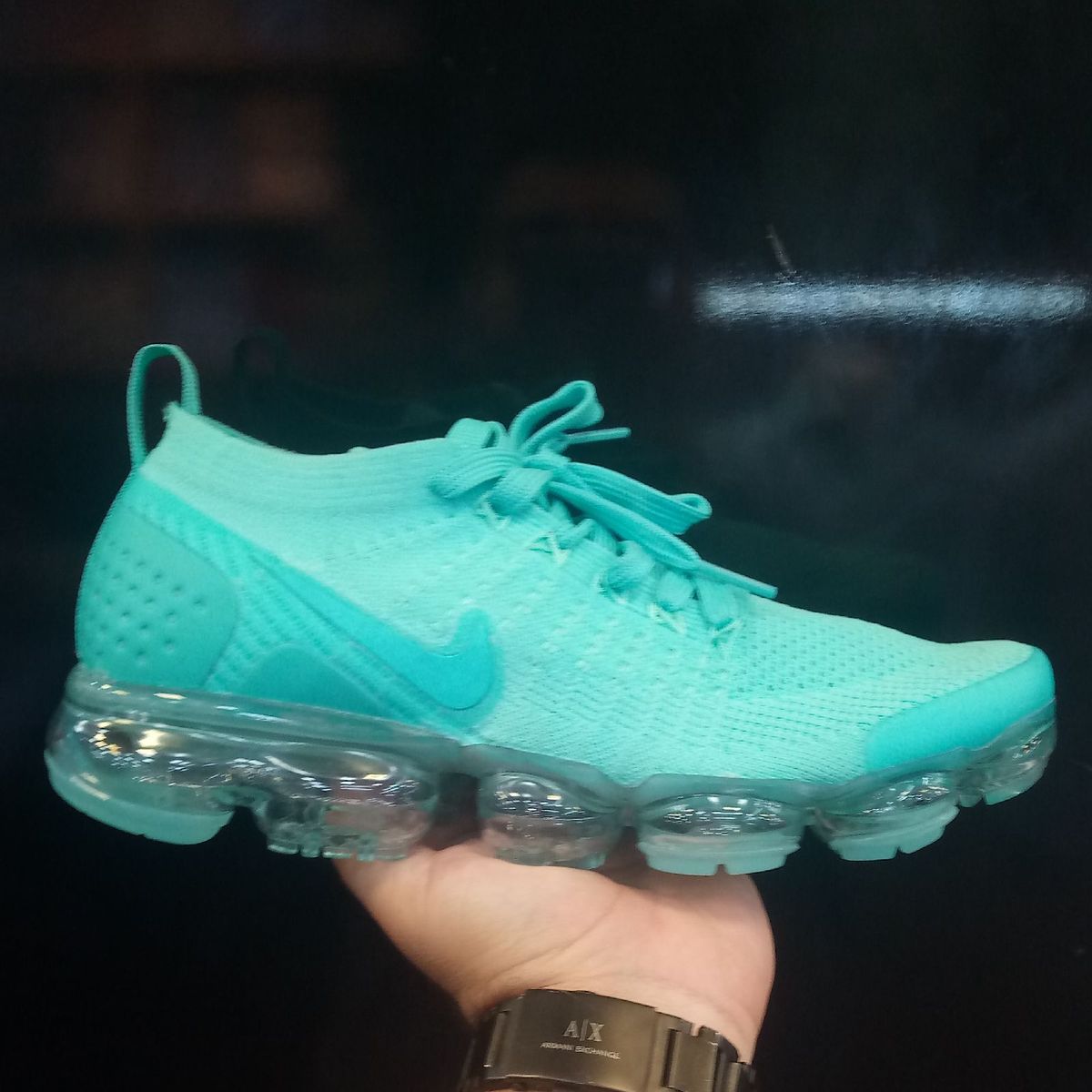 Vapormax on sale verde acqua