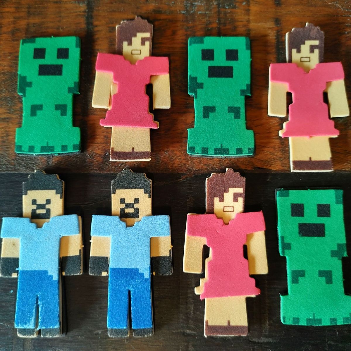 Minecraft Espadinha de Brinquedo E.V.A Decoração Fãs Hobbie Colecionáveis