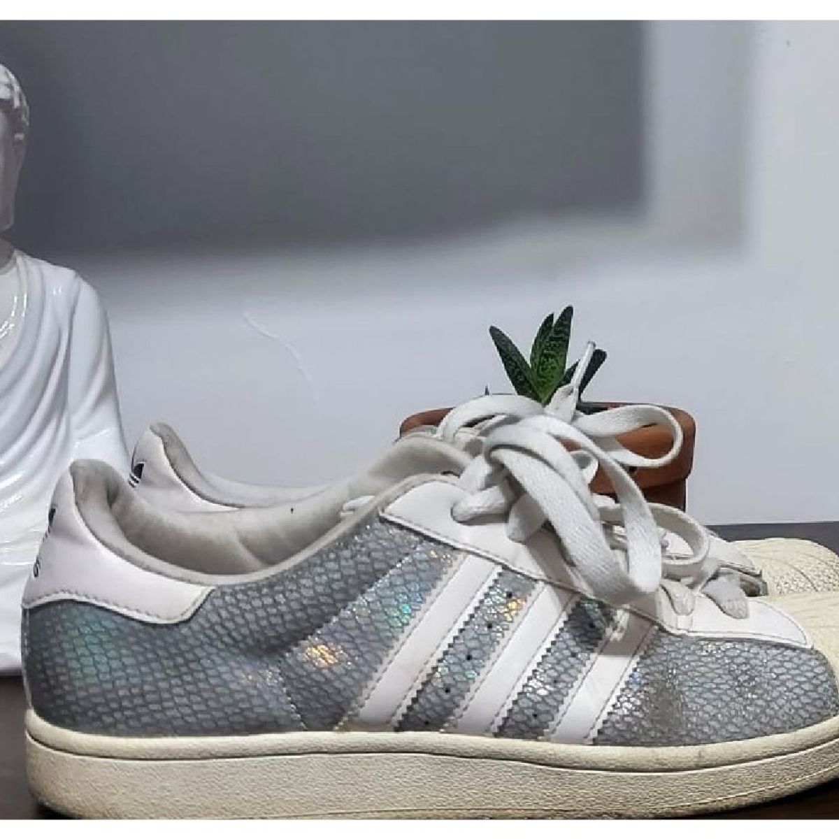 Adidas superstar on sale a paillette