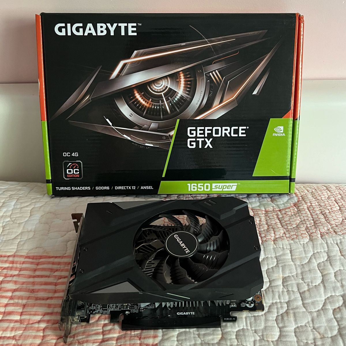 Gigabyte Placa gráfica GeForce GTX 1650 D6 OC 4GB GV-N1656OC