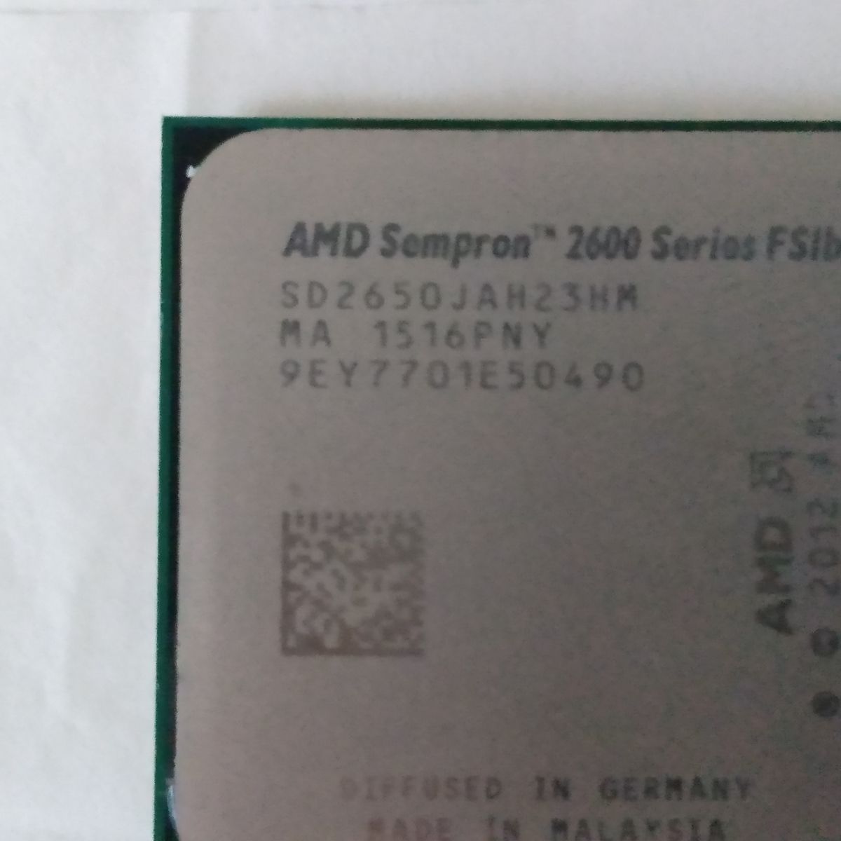 Processador Amd Sempron 2600 Series Fs1b Item Info Eletro Usado 47829636 enjoei